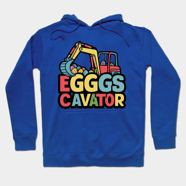 Eggscavator Hoodie by Dylante